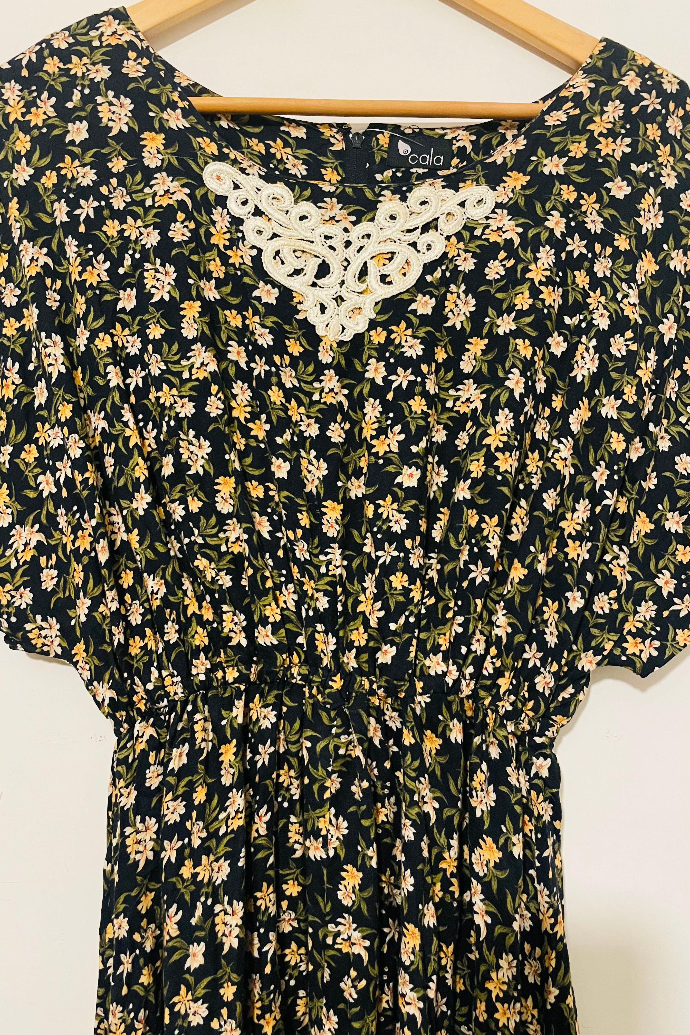 שמלת וינטג׳ מקסי