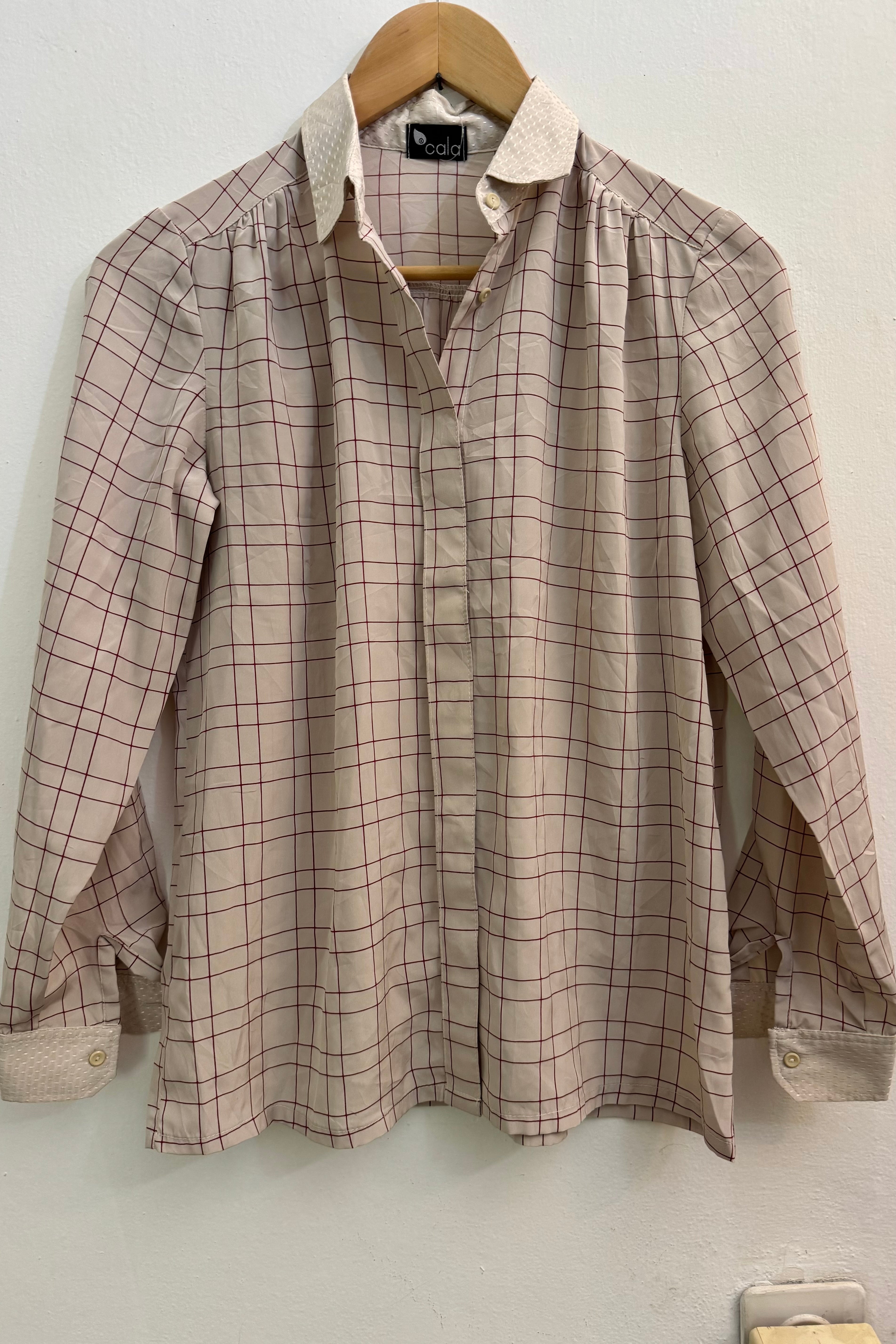 חולצת וינטג׳ ריבועית