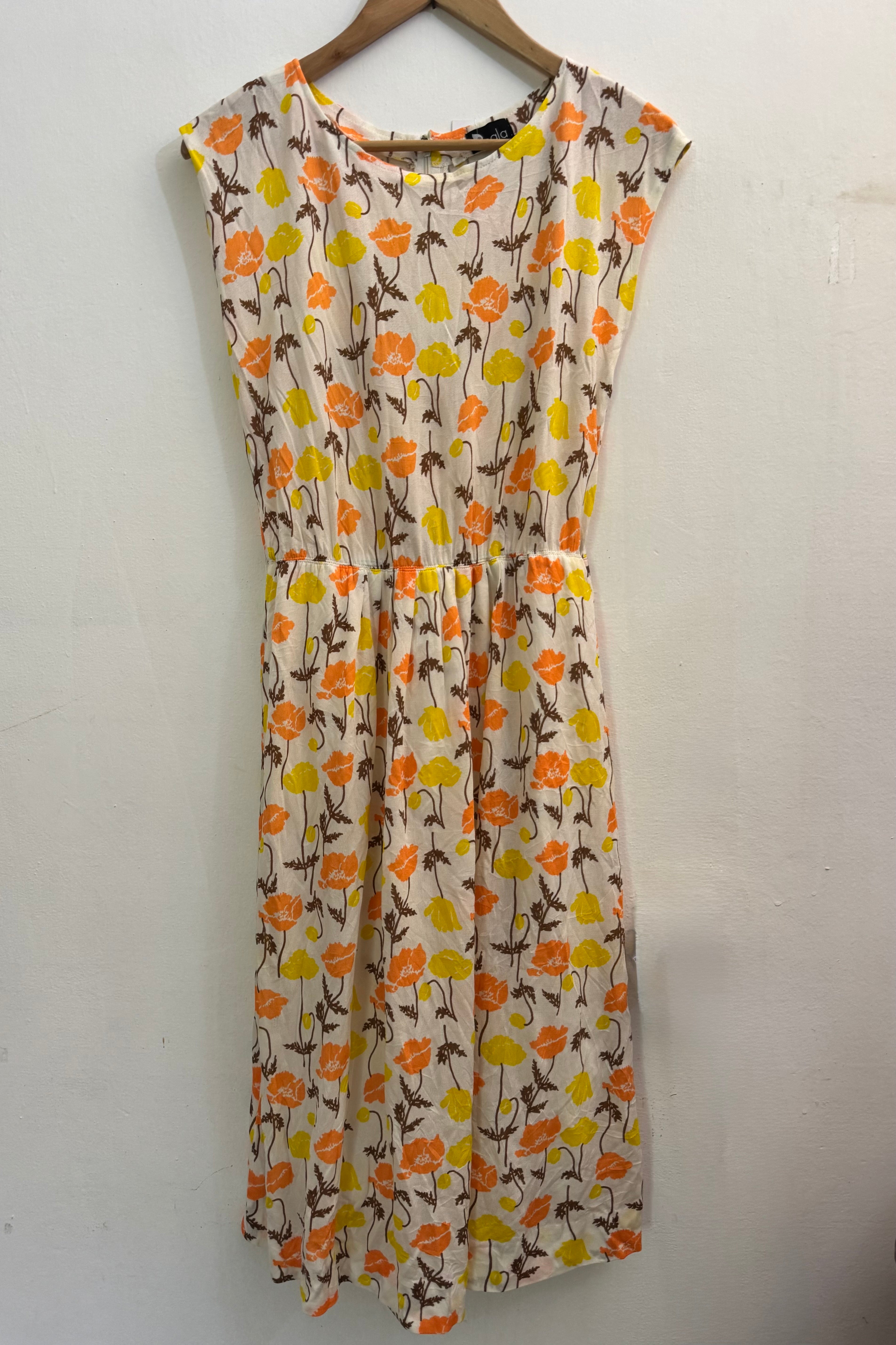 שמלת וינטג׳ כלניות