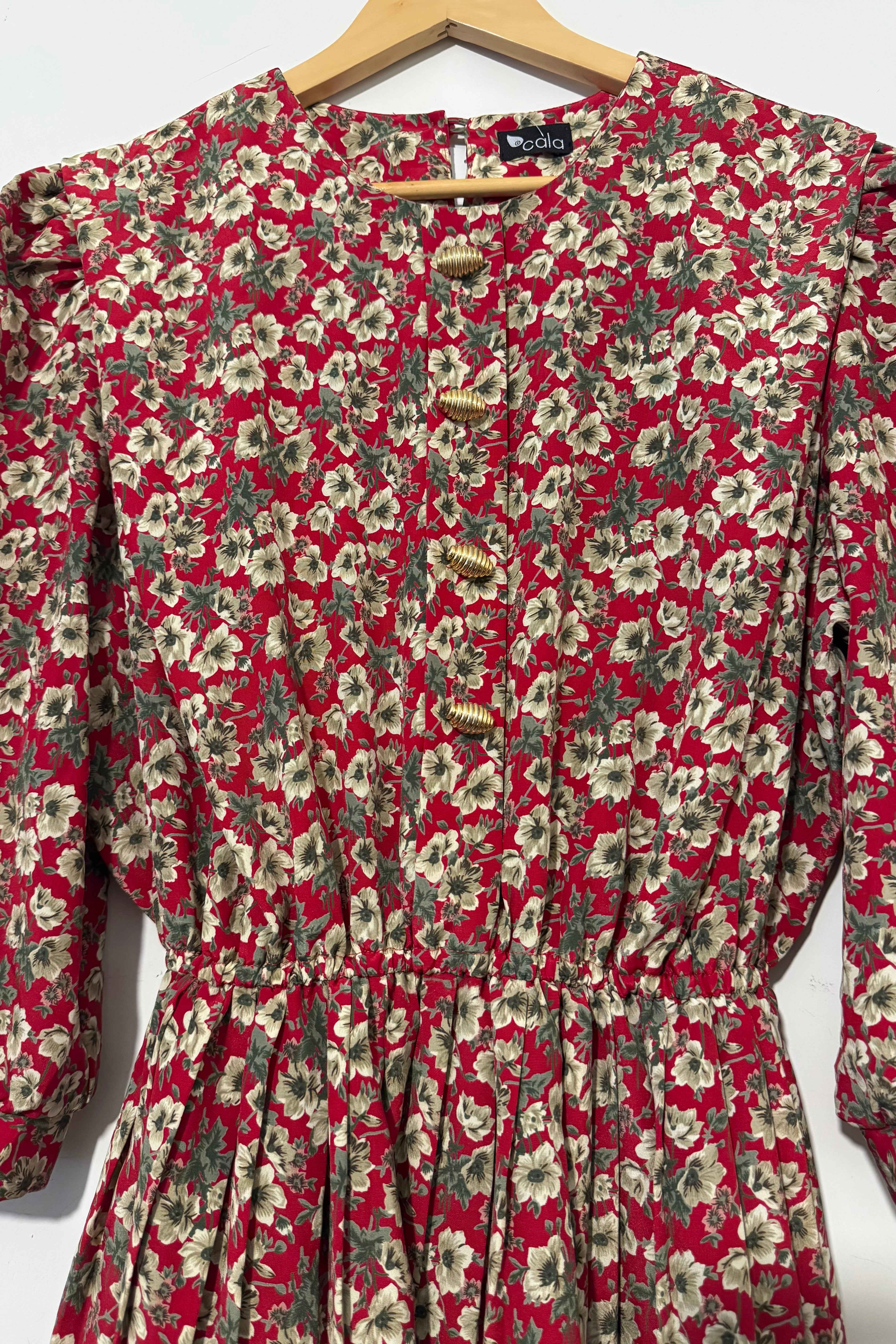 שמלת וינטג׳ יפה