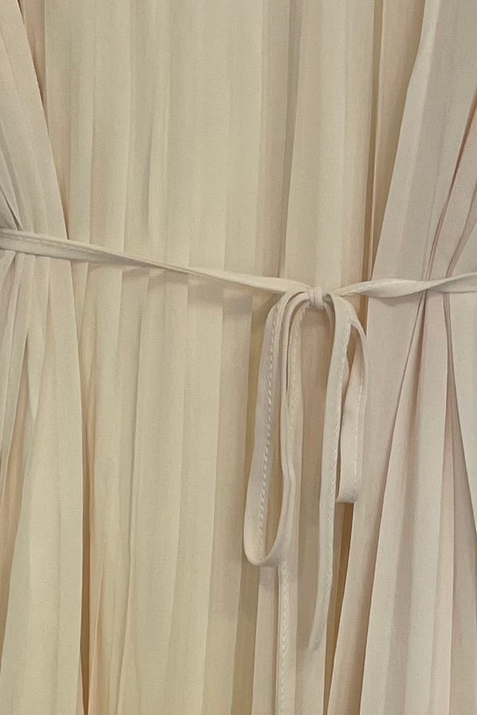 שמלת מקסי פליסה