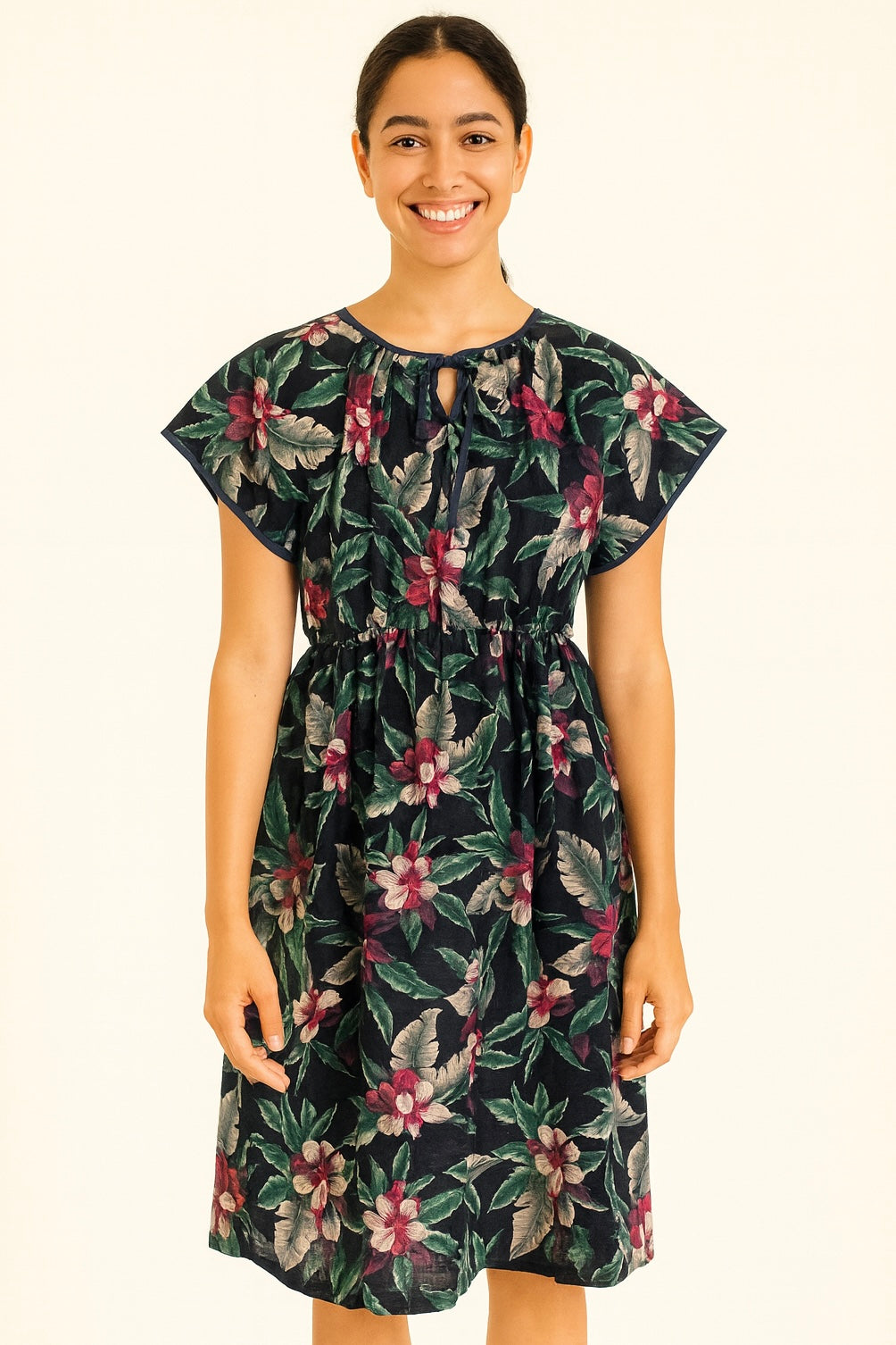 שמלת וינטג׳ טרופיקה