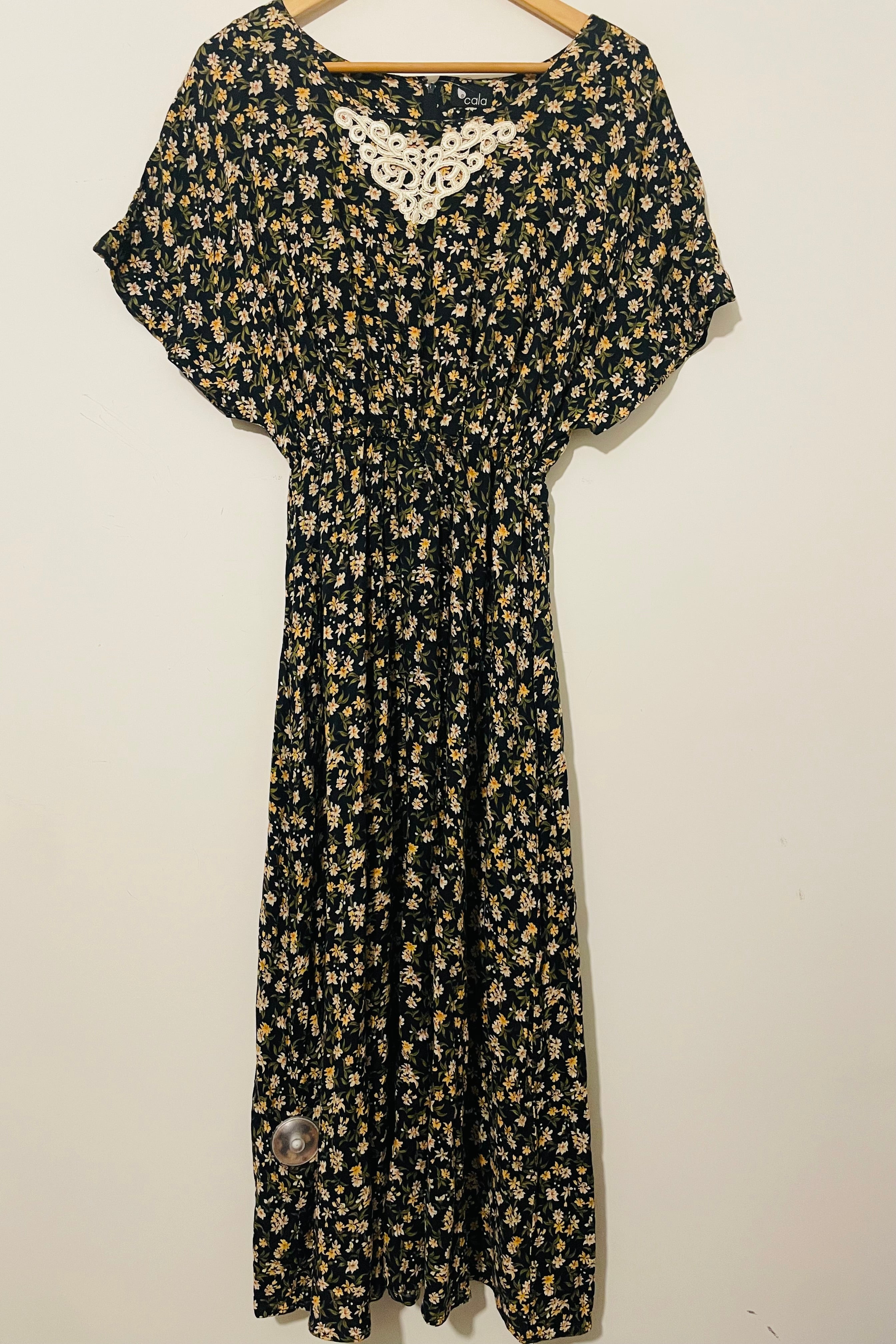 שמלת וינטג׳ מקסי