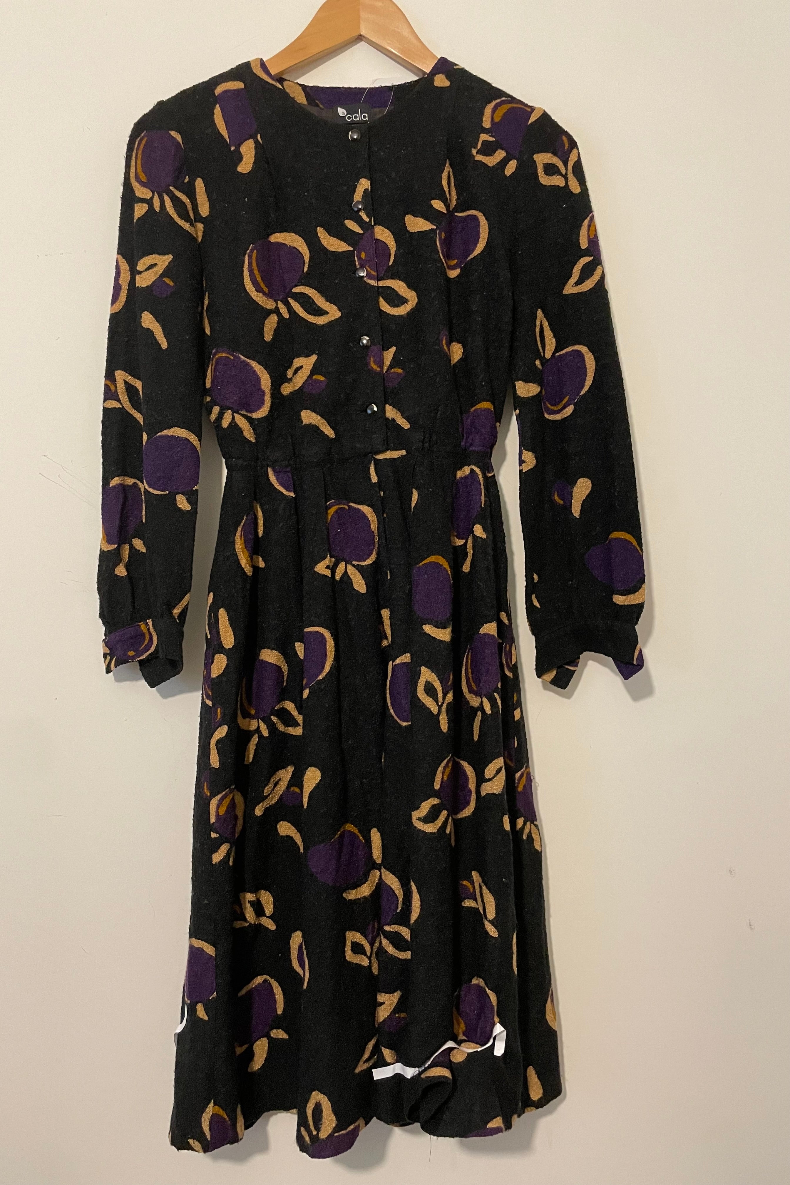 שמלת וינטג׳ פרי סגול