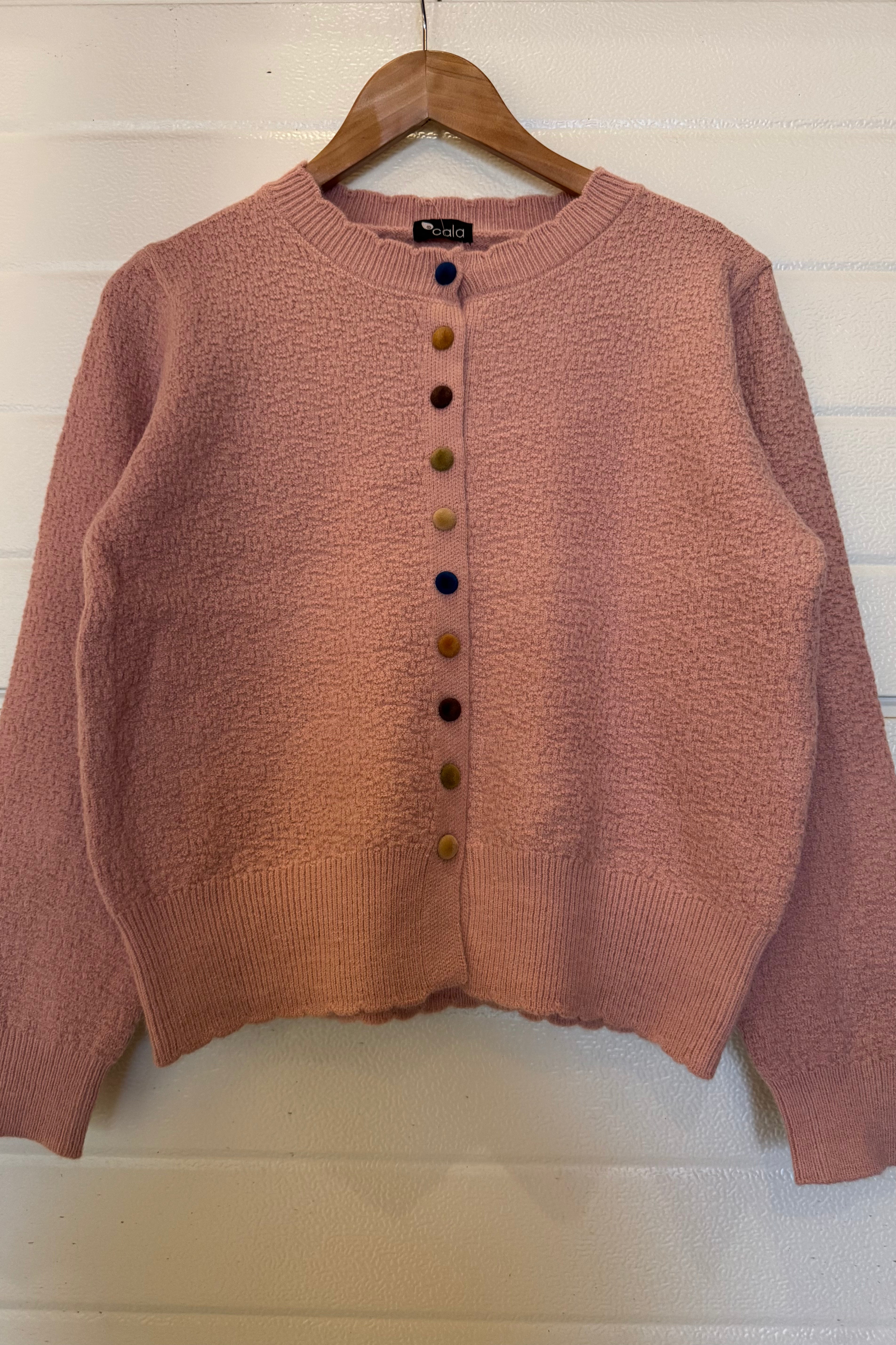 קרדיגן כפתורים צבעוניים