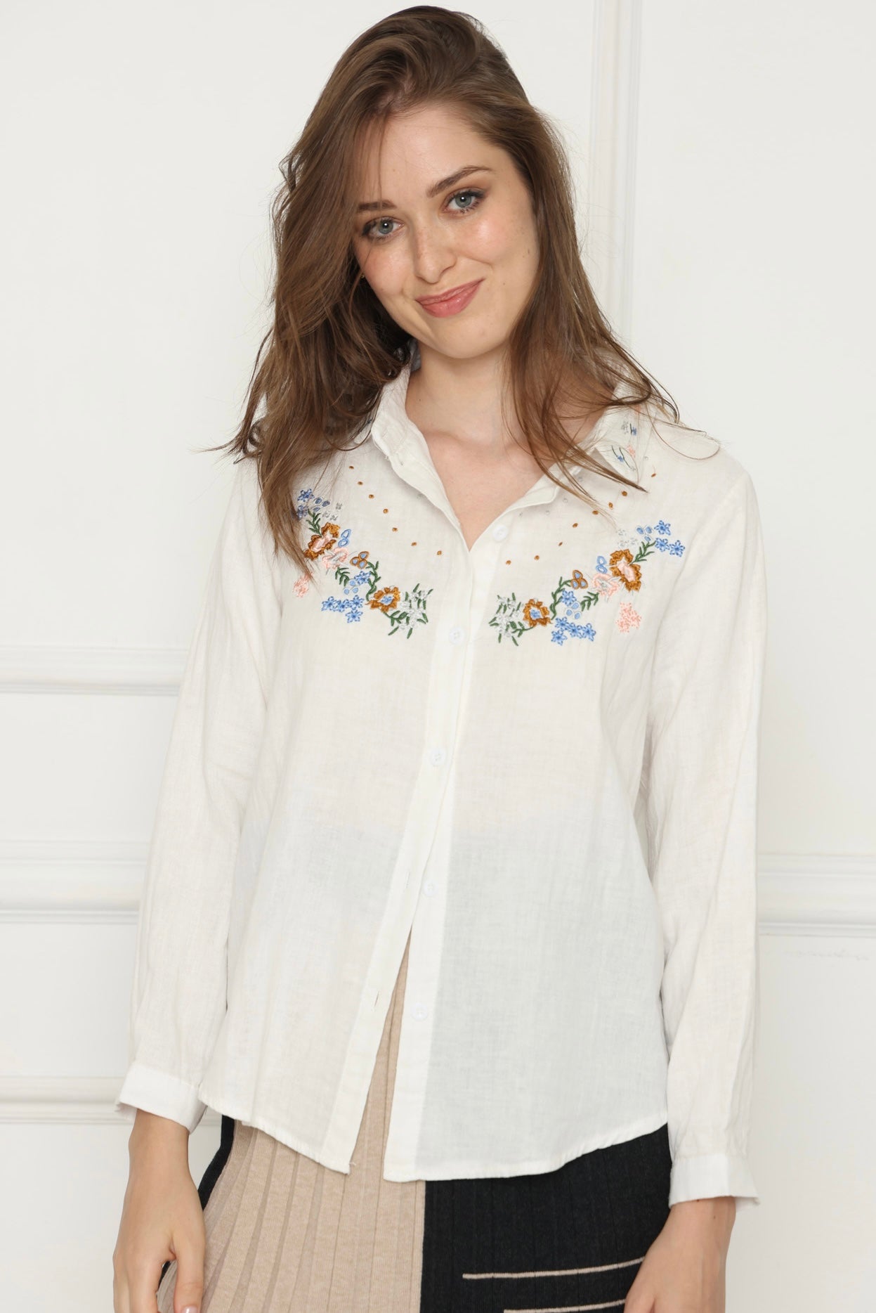 חולצת פרחים