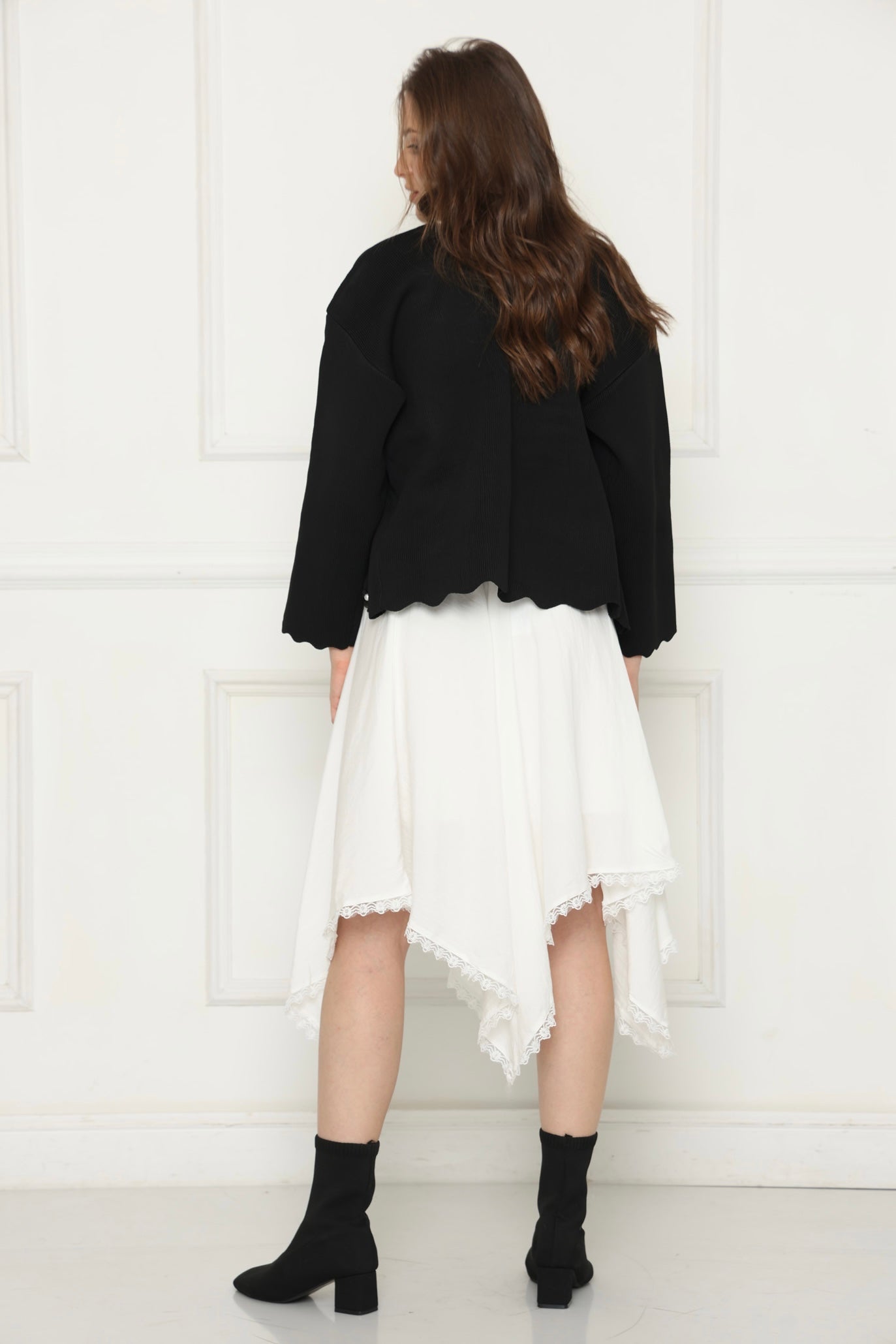 קרדיגן מסגרת חרוזים