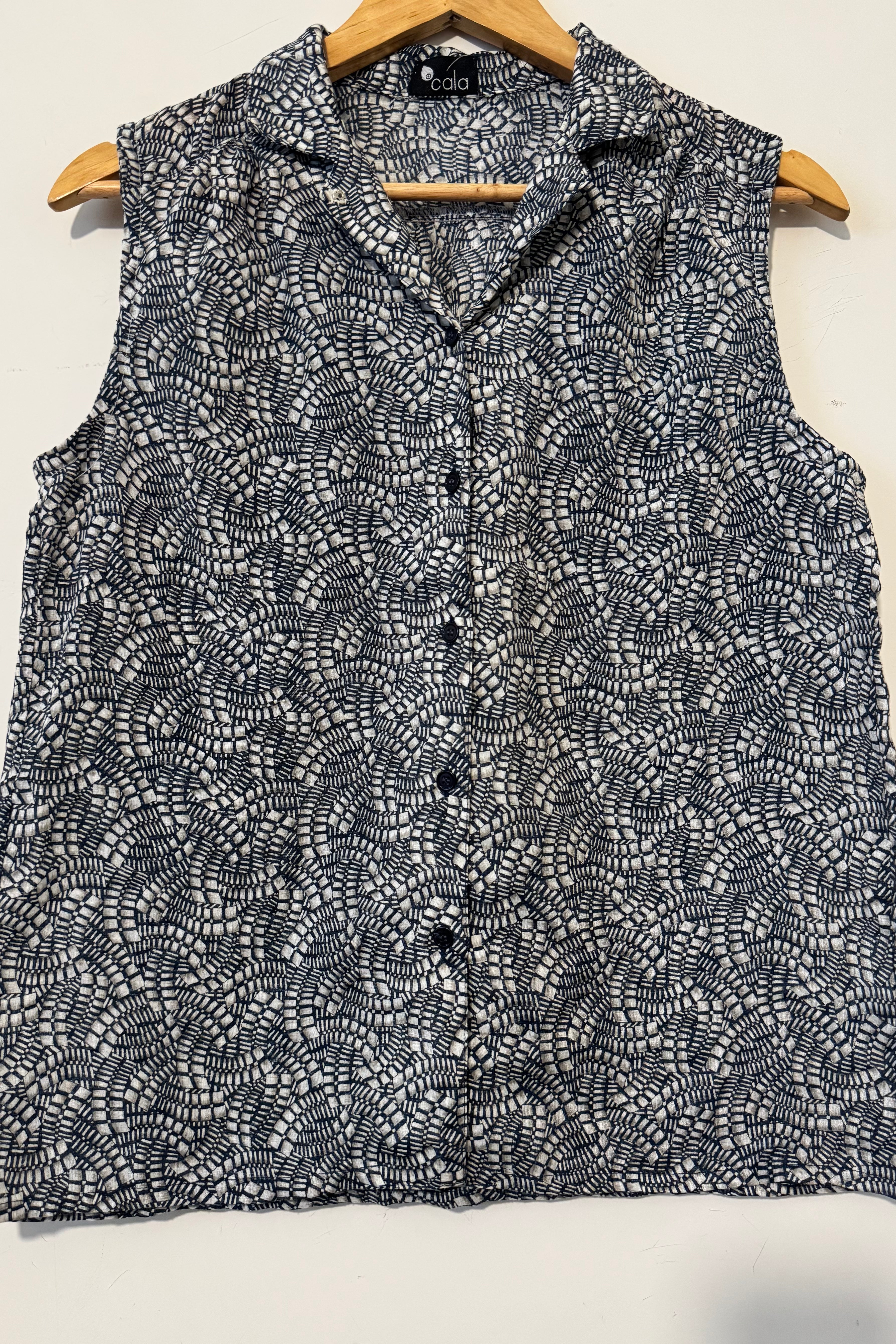 חולצת וינטג׳ ארוגה