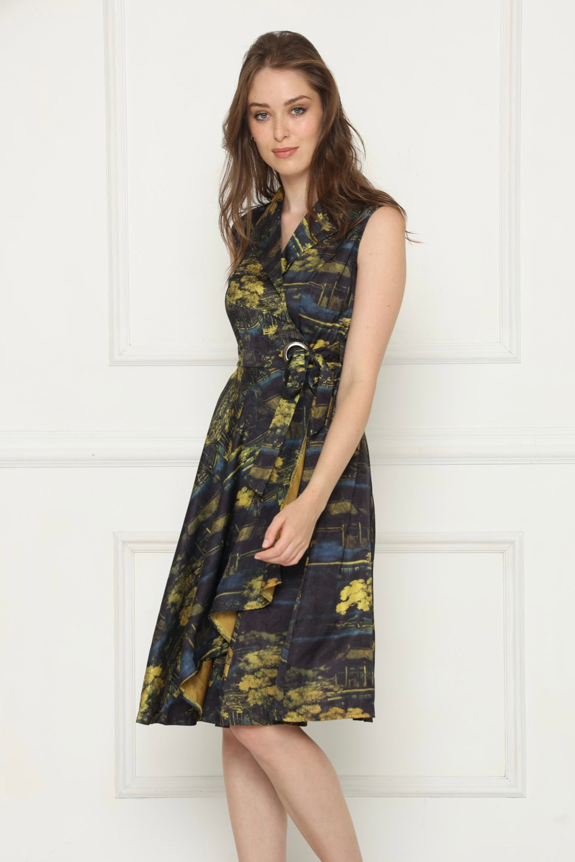 שמלת מעטפת כפר