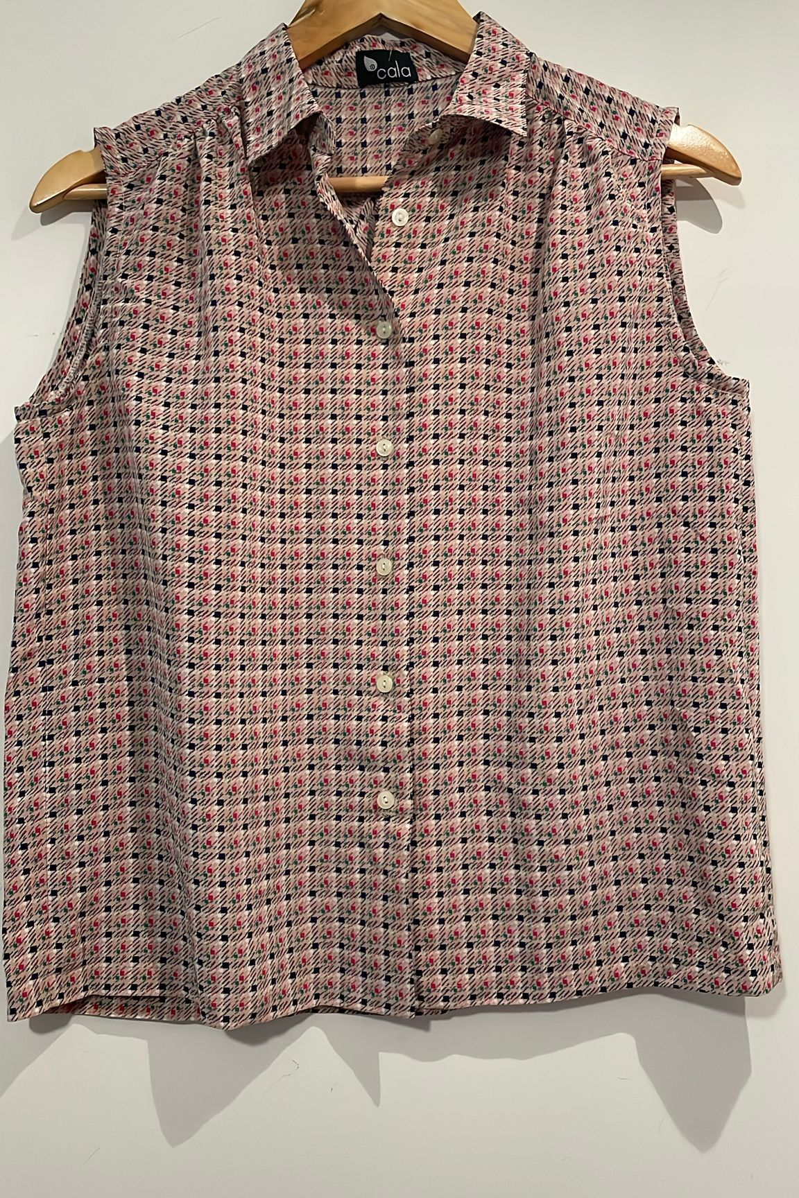 חולצת וינטג' ריבועים