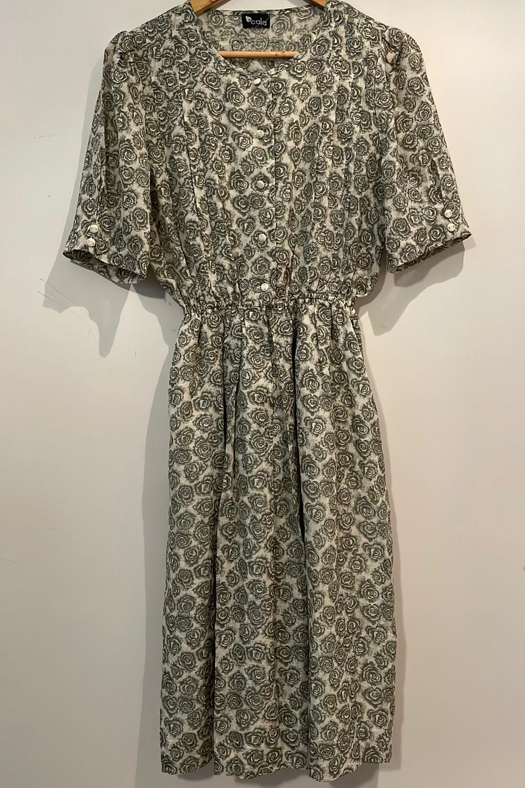 שמלת וינטג' רומנטיקה פרחונית