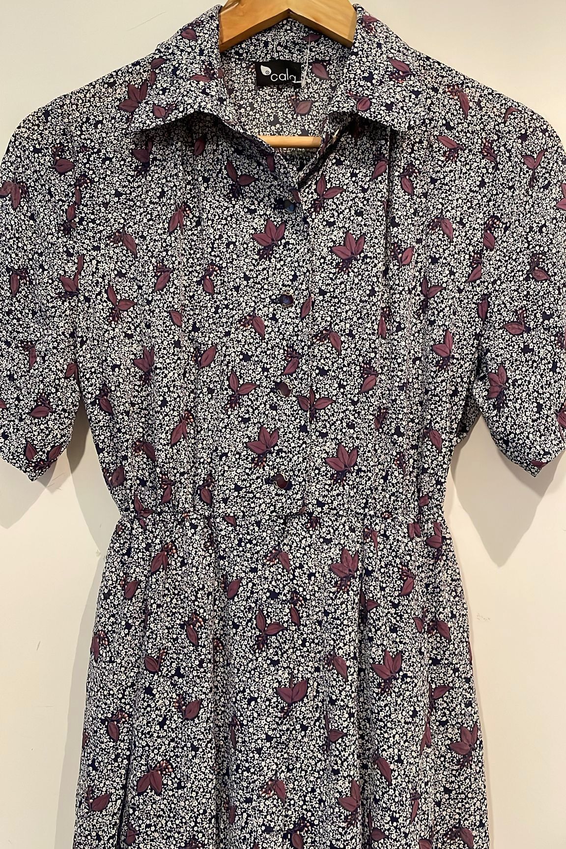 שמלת וינטג' פרחים קטנטנים