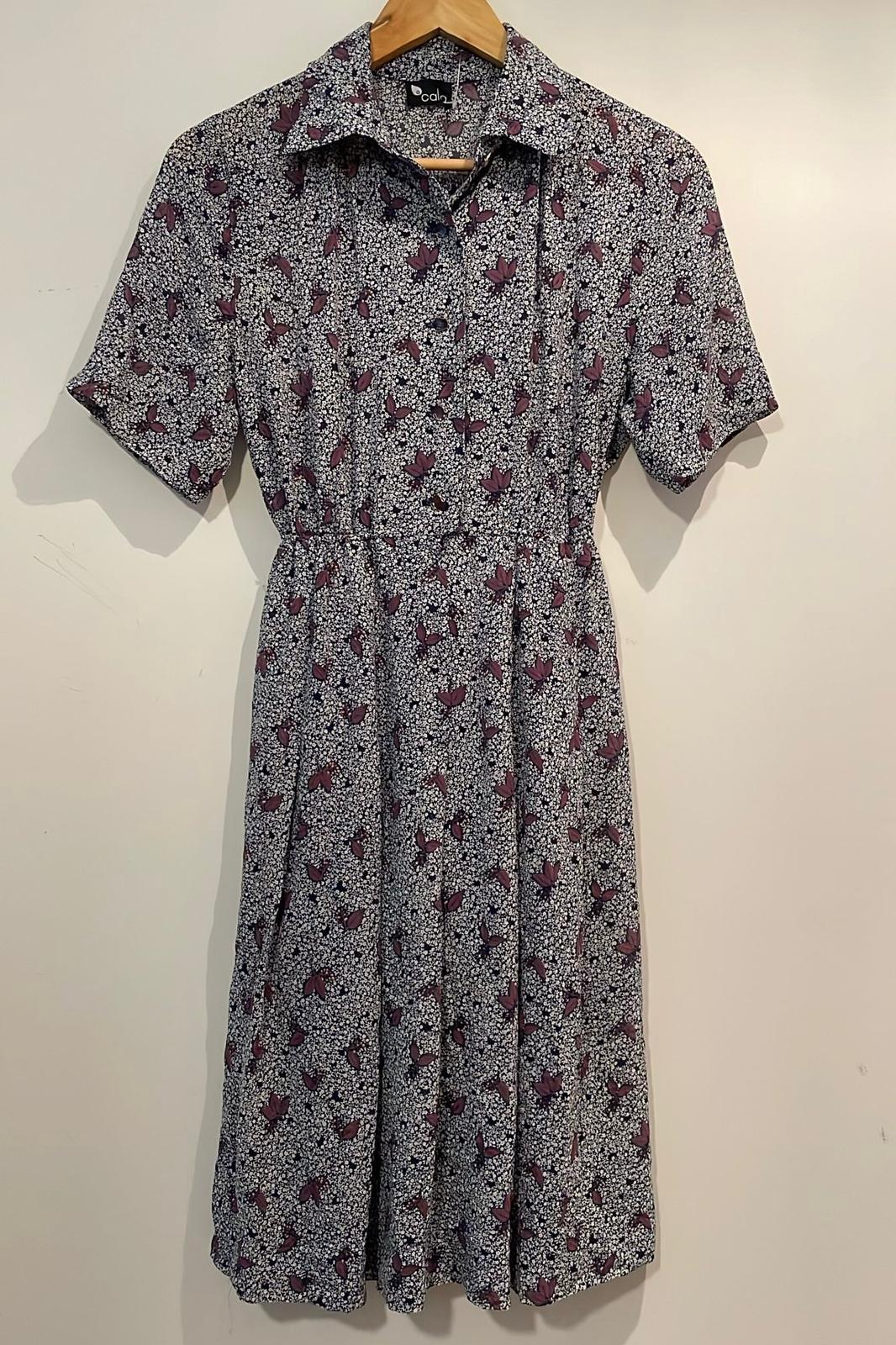 שמלת וינטג' פרחים קטנטנים