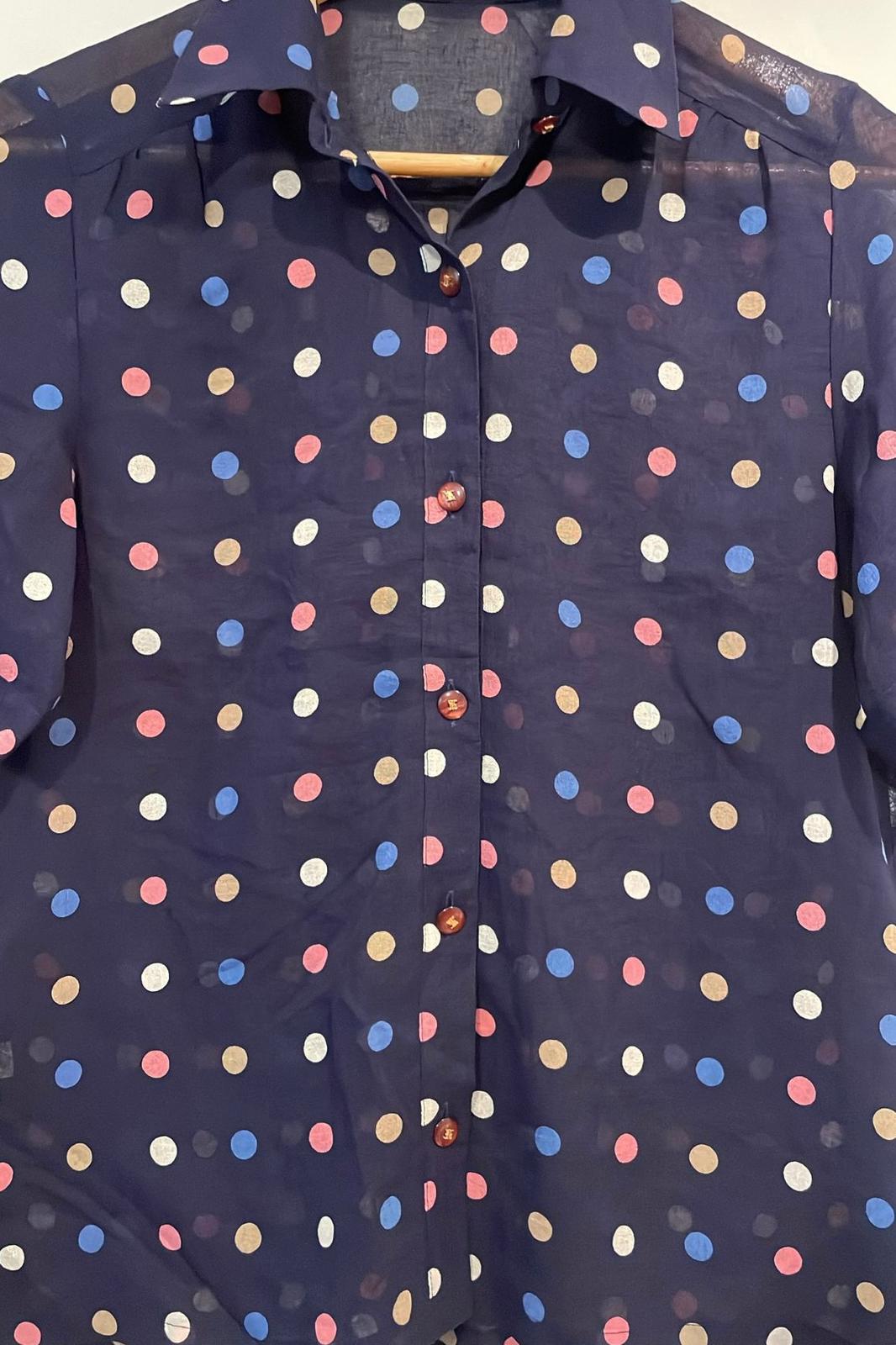 חולצת וינטג' כדורים