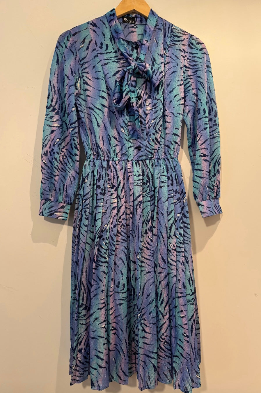 שמלת וינטג׳ נימור פסטלי