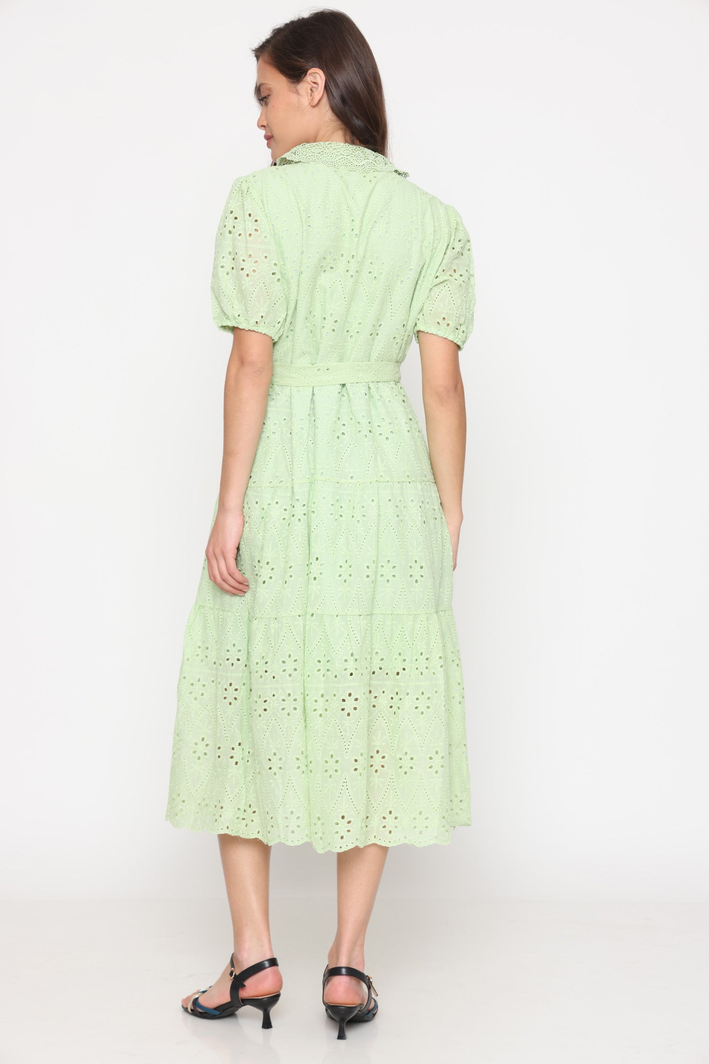שמלת קרושה ירוקים בהיר