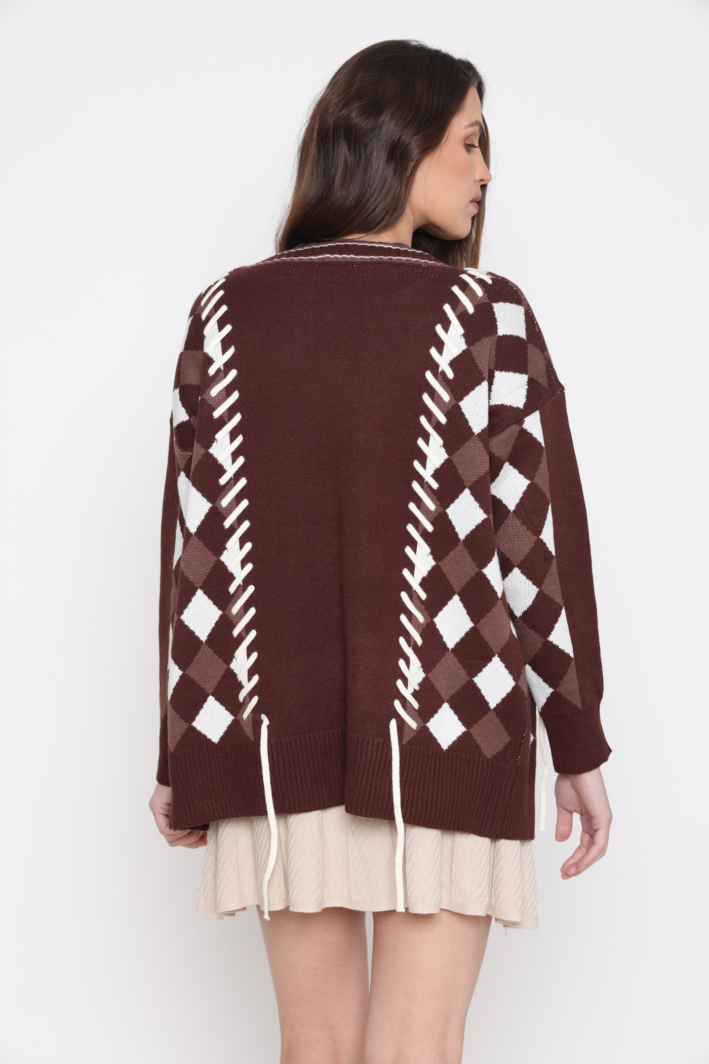 ג'קט צמר תפרים חורף