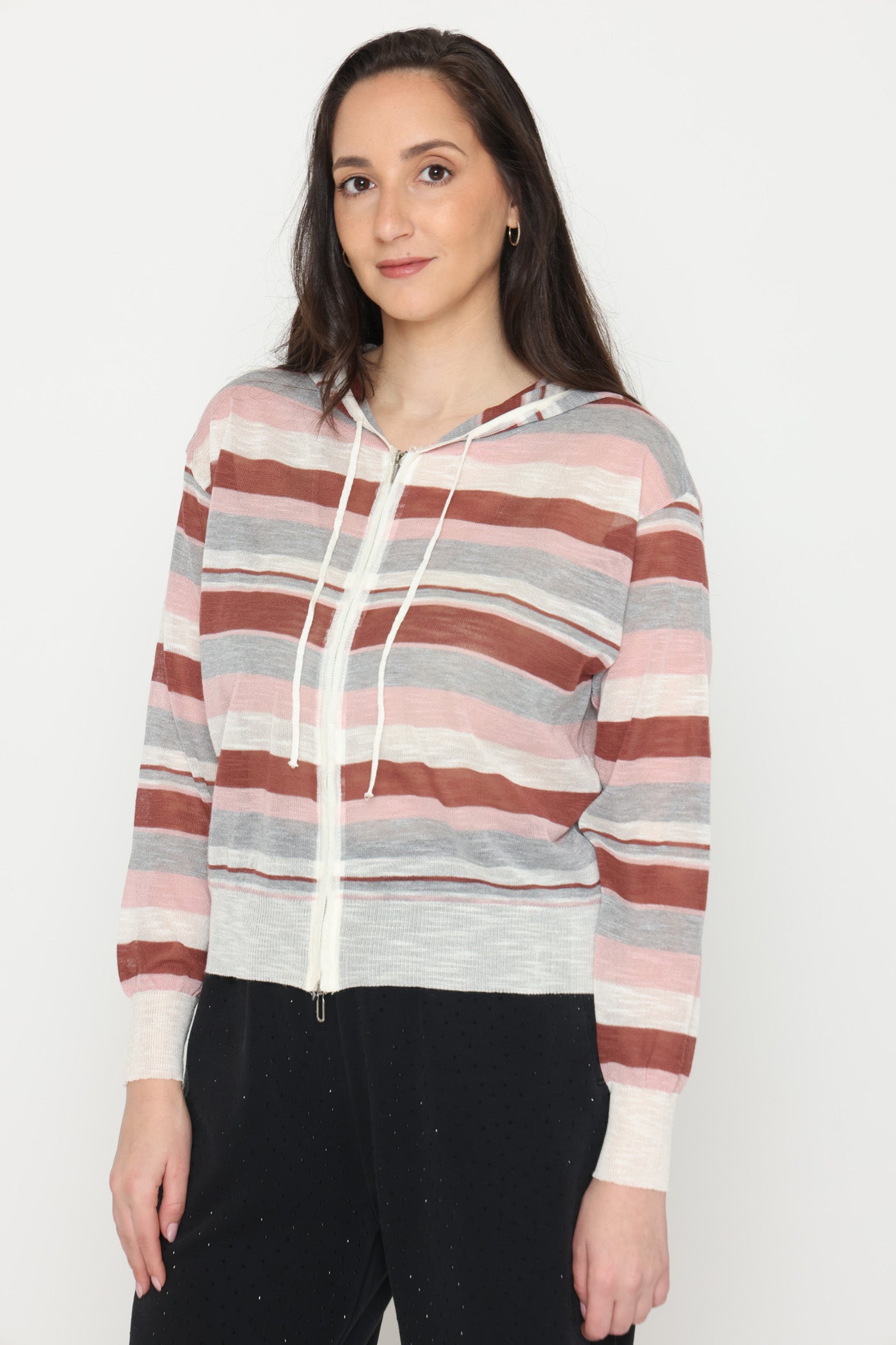 קרדיגן פסי בהירות