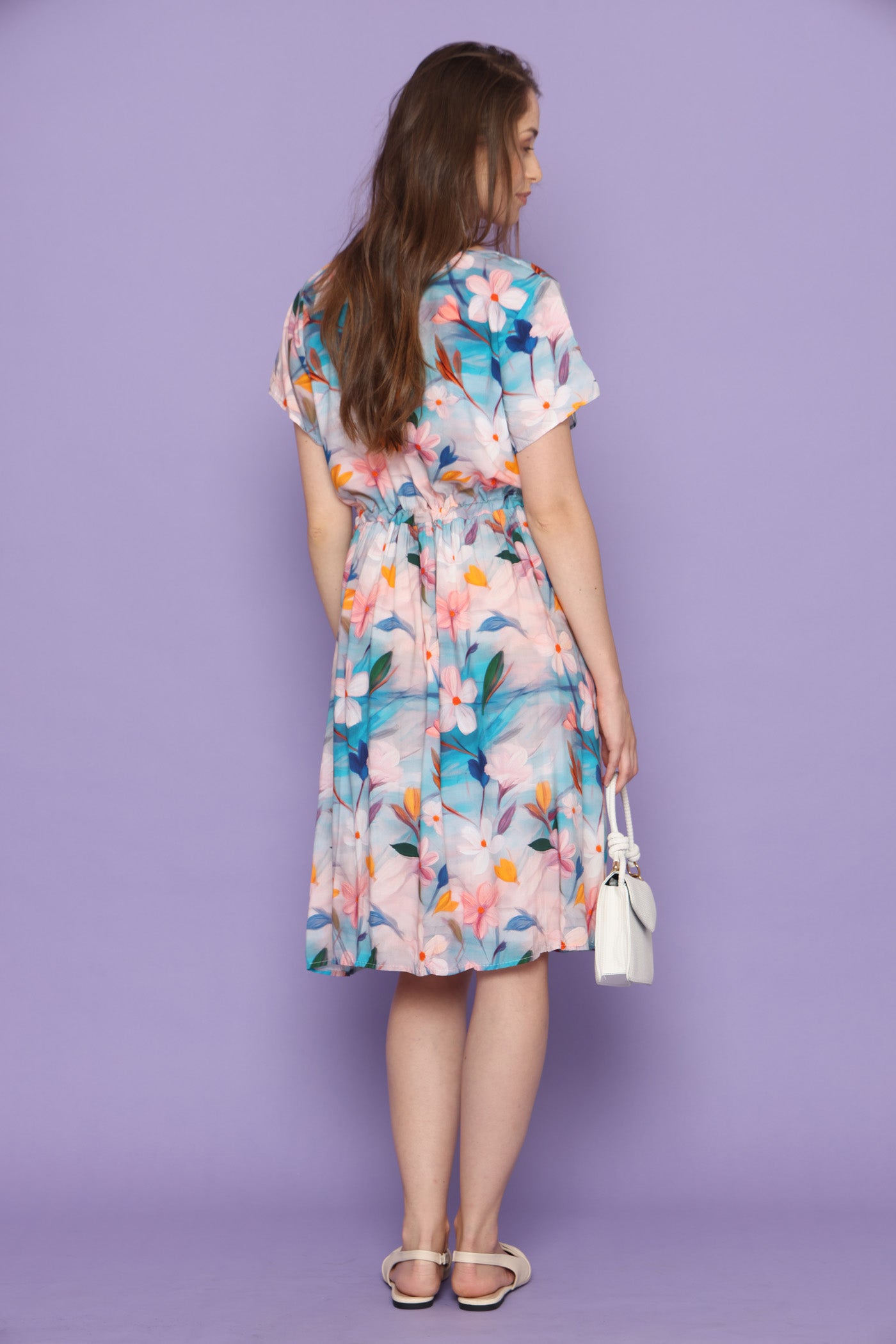 שמלת פרחי יופי