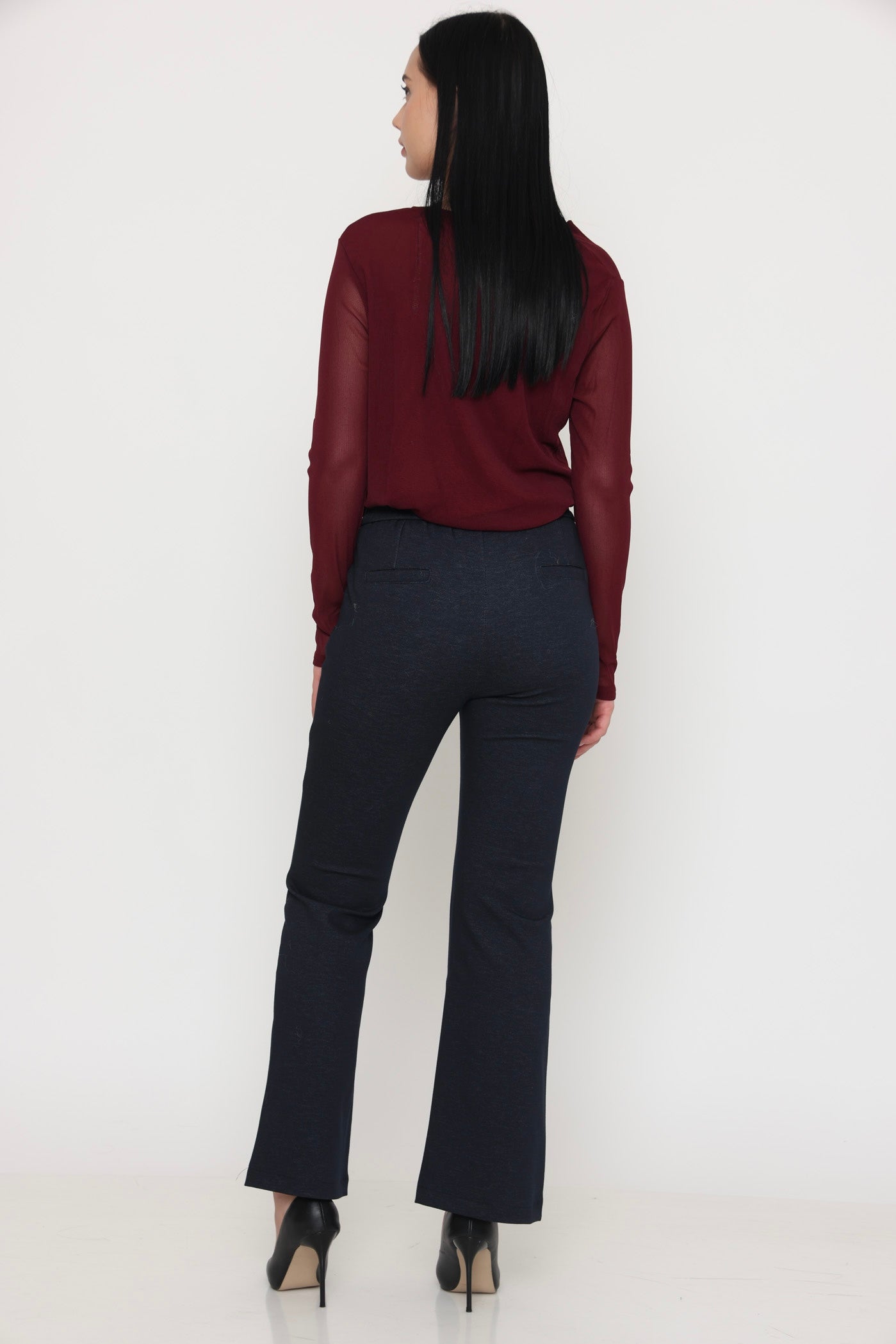 חולצת שני פרחי צד