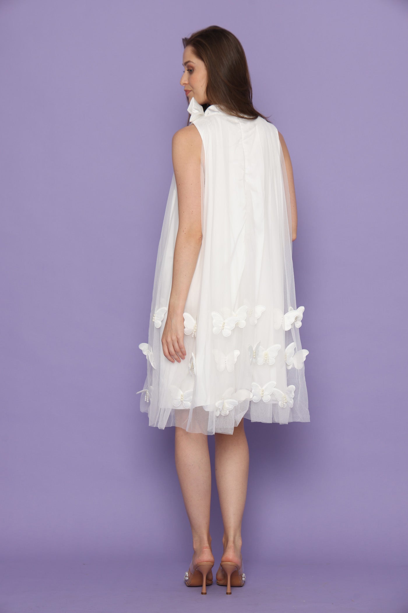 שמלת ערב פרפרים