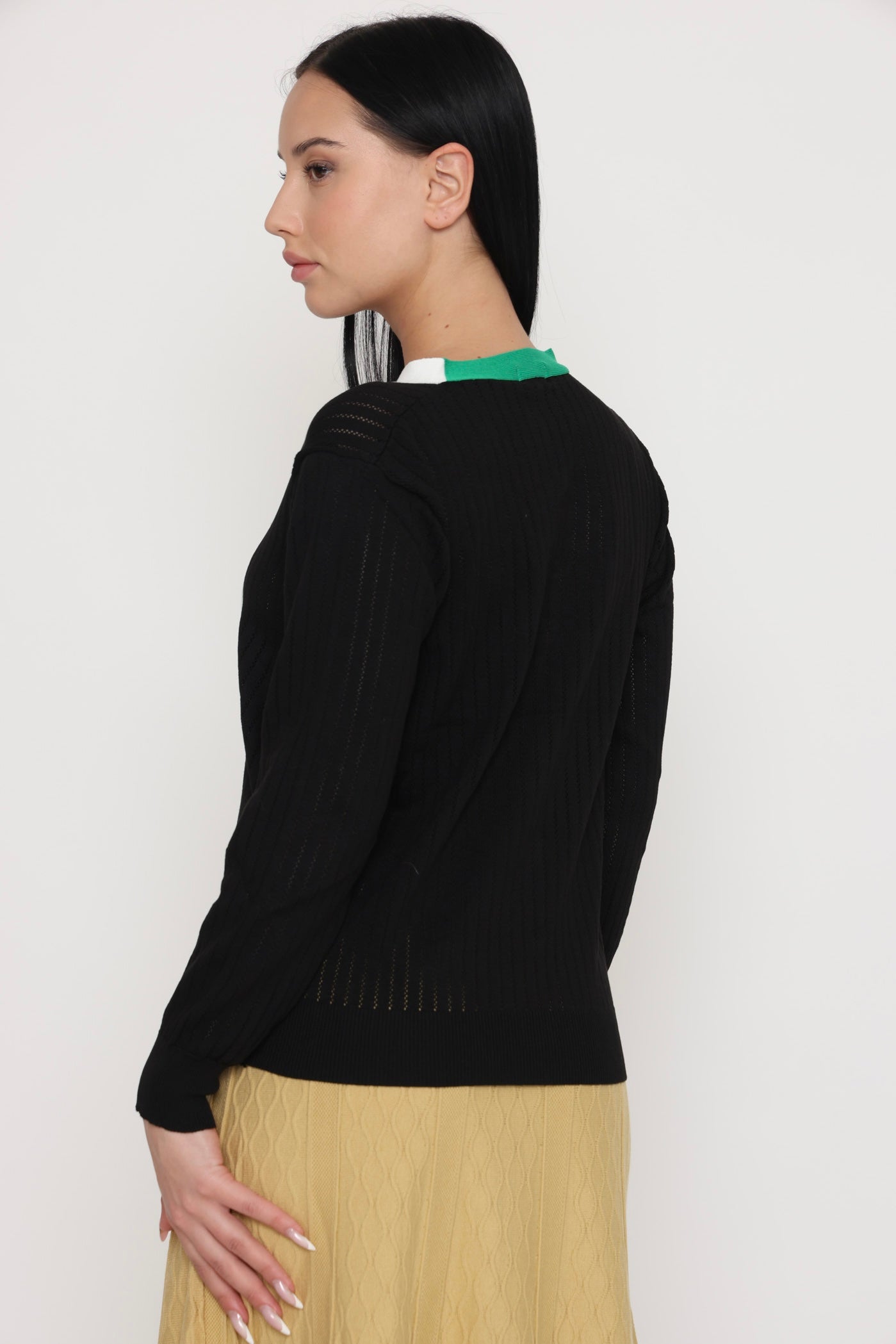 קרדיגן פפיון חצי חצי