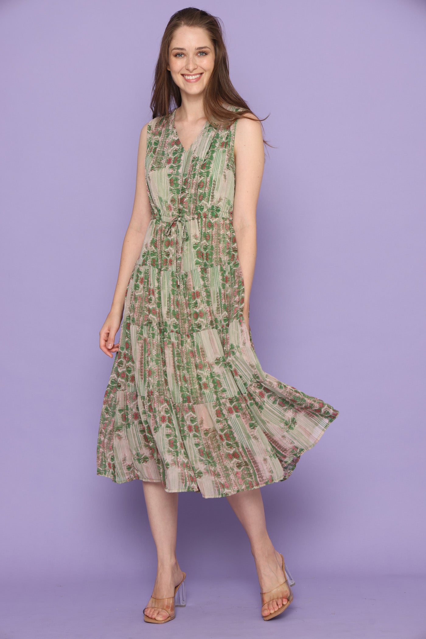 שמלת פריחת קיץ