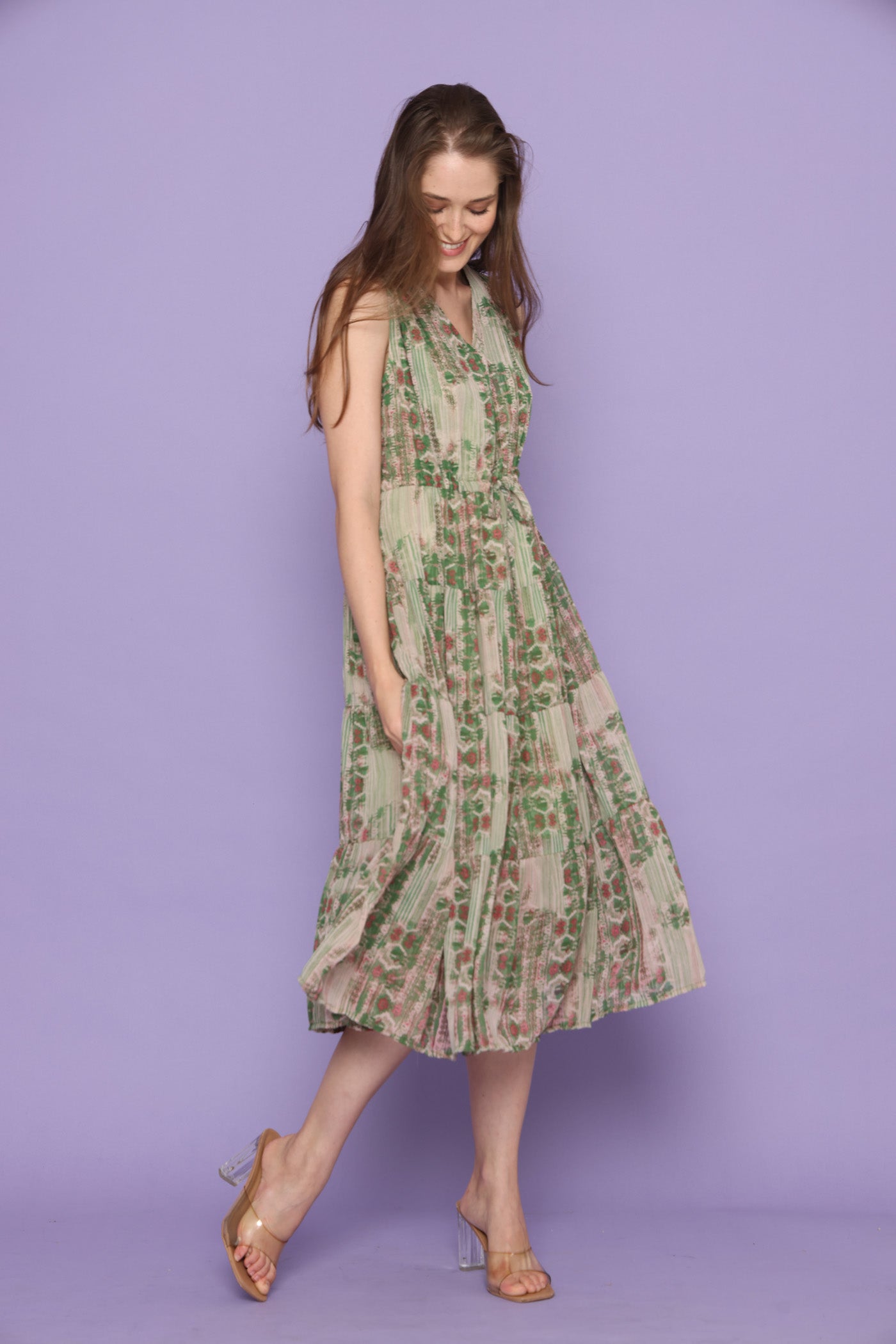 שמלת פריחת קיץ