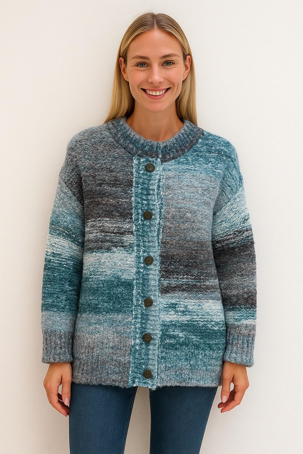 ג׳קט צמר צבעוני